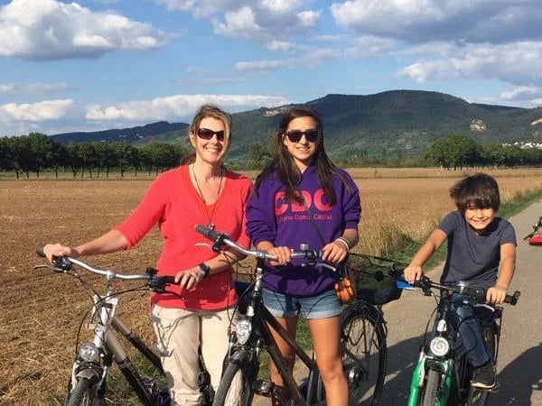 Bicycle tour to the ancient Roman town of Ladenburg.