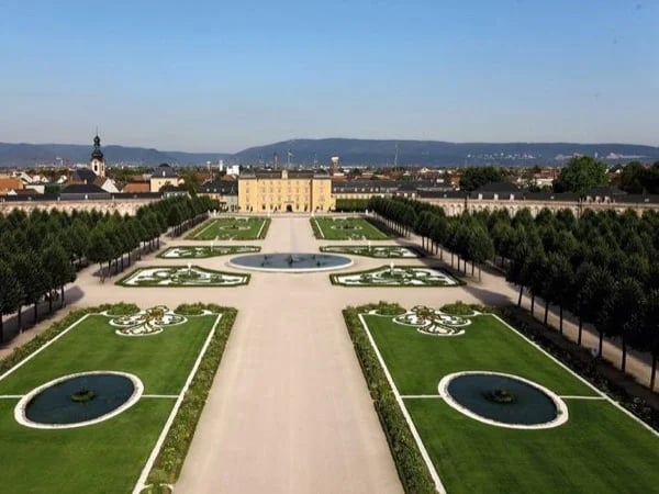 Tour of Schwetzingen Castle and Garden.