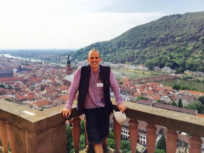 At the Heidelberg Castle