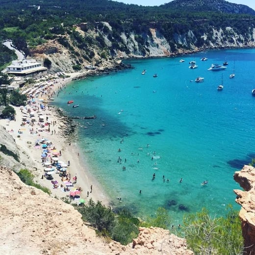 Crystal waters of Cala D'Hort