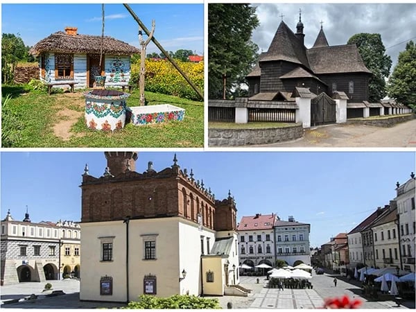 Zalipie, Wooden Churches and Tarnow Private Tour