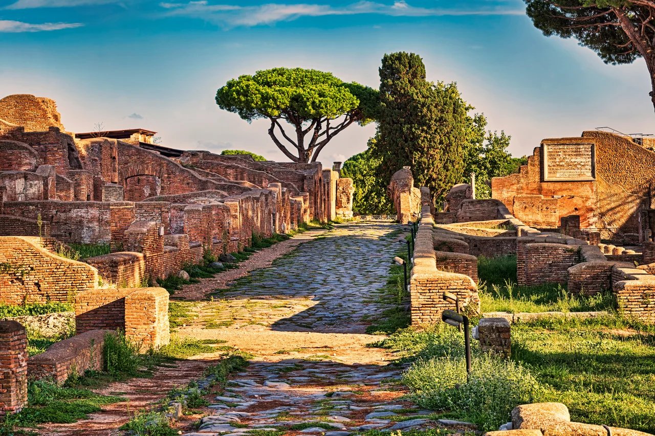 ancient ostia, rome