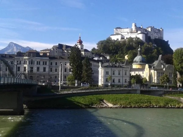 Walking and biking tour of Salzburg