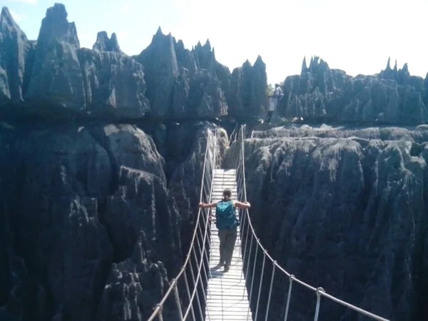 The biggest Tsingy of Bemaraha National Park in Madagascar