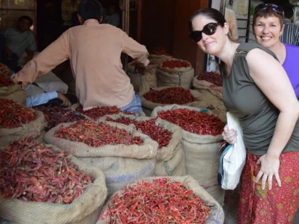 Old Delhi Spice Market Tour with the rickshaw ride with Hotel-to-Hotel Transportation
