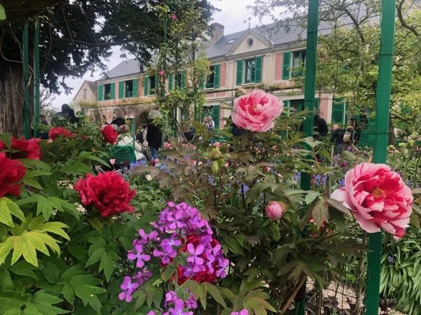 Giverny.Private Watercolor class with French listed artist