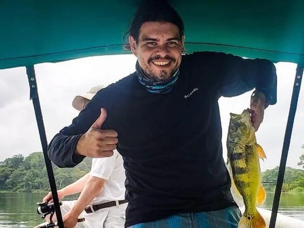 Fishing on the Gatun Lake