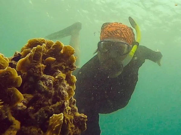 Snorkeling on the Caribbean side of Panama - Portobelo