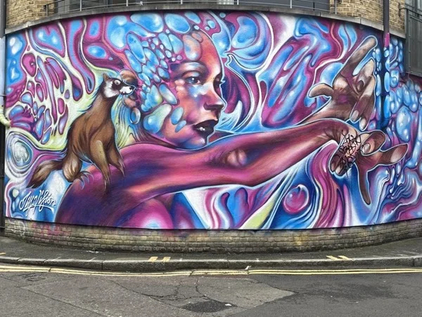 Discovering Shoreditch street art in the East End