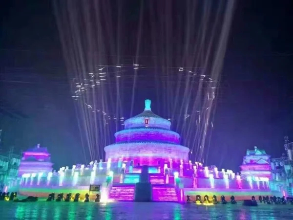 Private Night Tour to Harbin Ice and Snow World
