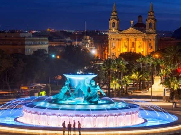 Valletta City Walking Tour by Night