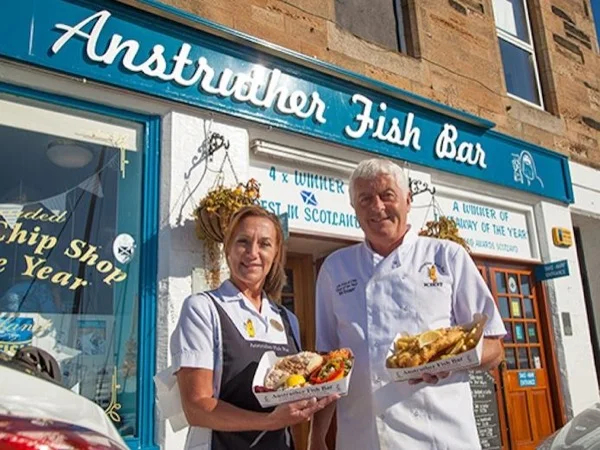 St Andrews and The Best Fish & Chips in Scotland