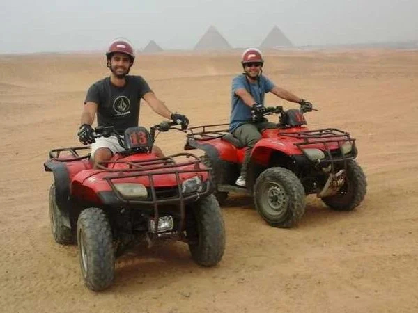 Cairo Giza Pyramids Orientational Tour by Quad Bike