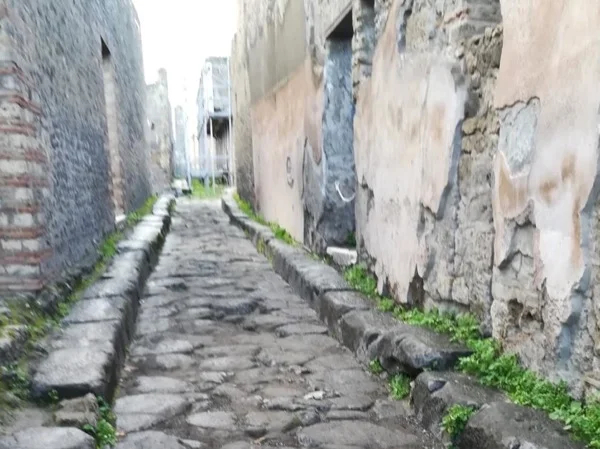 Pompeii at the sunset walking tour