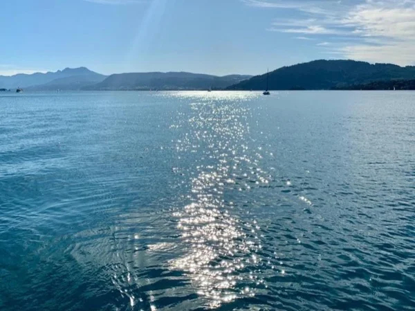 A day in the Lake District, at Lake Attersee