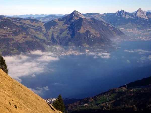 Half day hike to Buochser Horn, a fantastic viewpoint above Lake Lucerne
