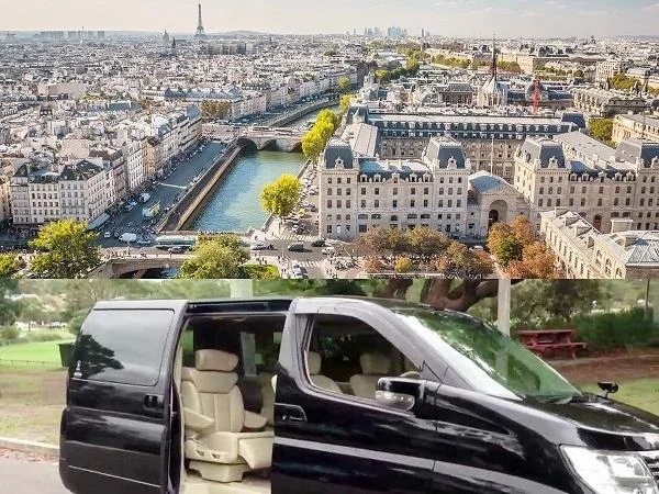 Paris City Tour with Private Car and Driver
