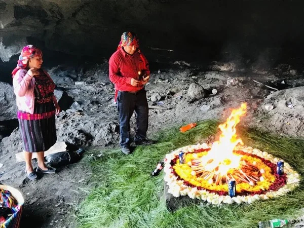 Mayan Fire ceremony with Shaman / Curandero