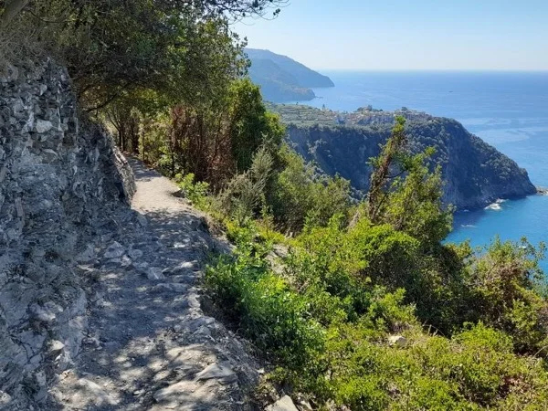 The blue path of Cinque Terre