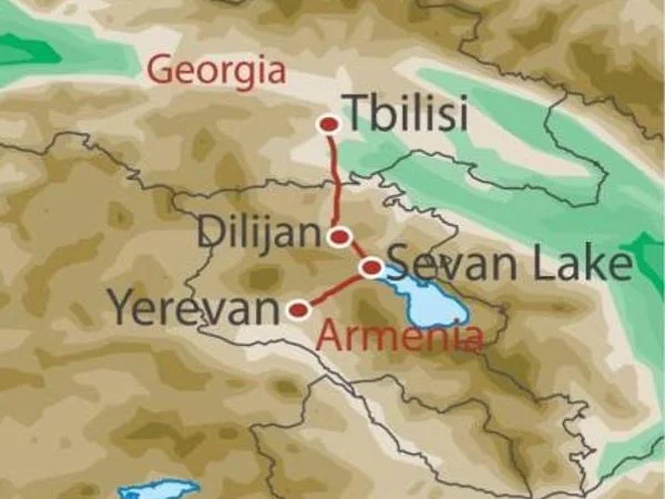 Jump from Yerevan to Tbilisi(or vice versa) with Full Day Private Guided Driving Tour
