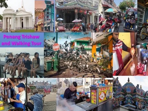 Splendid Georgetown walking and rickshaw ride on a half day private tour.