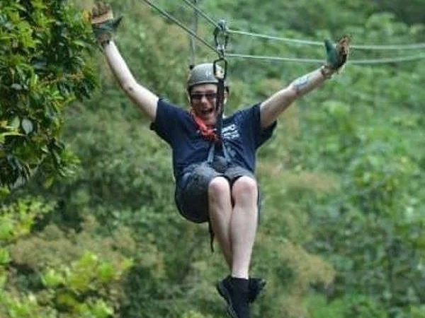 Half Day Roatan Canopy Tour, Snorkel and Beach Break