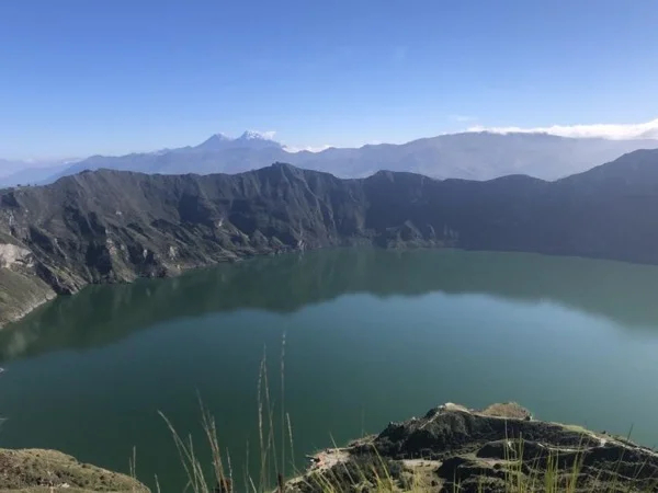 Quilotoa cráter lake