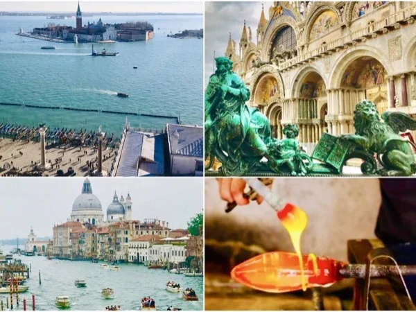 First Time in Venice: St.Mark's Highlights and Murano By Water Taxi