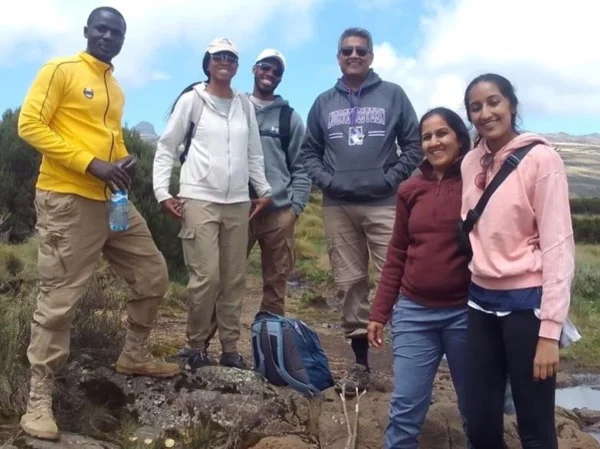 Fantastic hike to Mt Longonot NP, private tour from Nairobi