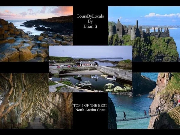 Top 5 Sights of Northern Ireland's North Coast & Giants Causeway Private Tour