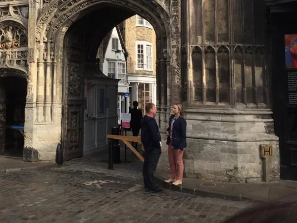 A panoramic tour from Dover cruise terminal, visit historic Canterbury and Cathedral with your own personal Cathedral guide