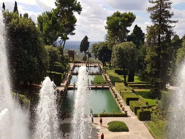 Tivoli villa Adriana and Villa d'Este