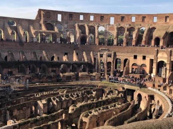 Colosseum, Roman Forum and Palatine Hill on a private walking tour