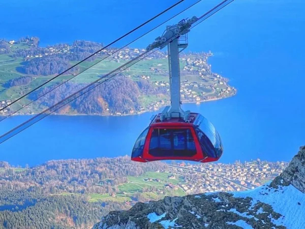 Mt. Pilatus and Lucerne
