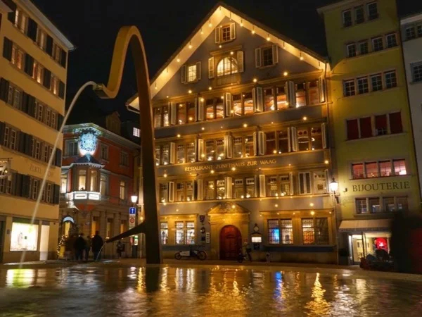 Zurich on Christmas