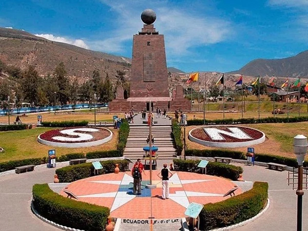 Quito heritage of humanity and middle of the world