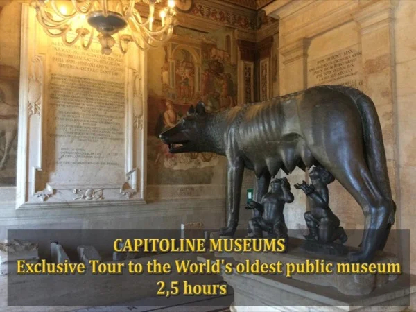 Exclusive Tour to the World's oldest public museum: Capitoline Museums - Tickets Skip-The-Line included!