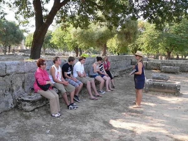 Katakolon to Olympia tour with guidance throughout