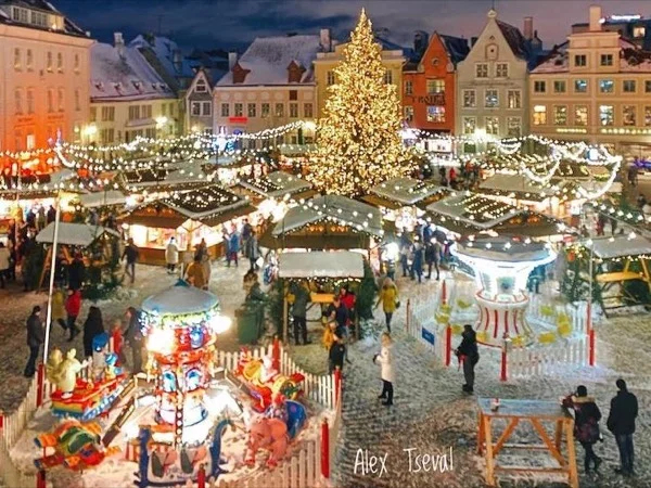 Christmas market Winter Tour in Tallinn
