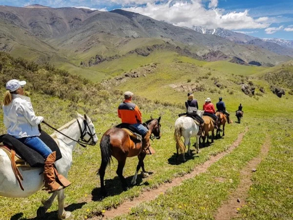Horseback Riding in the Central Andes