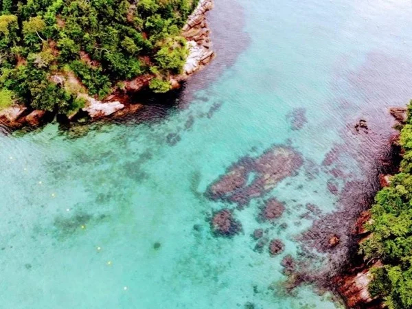 From Vila do Abraão: Discover the Blue Laggon and higlights of Ilha Grande on Private boat Tour