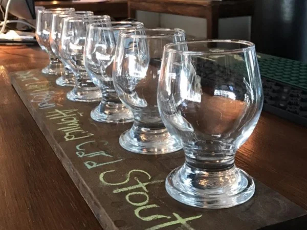 Craft beer tasting at Punta del Este
