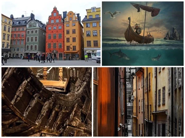 The Vasa, Vikings and Old Town - private walking tour with boat trip