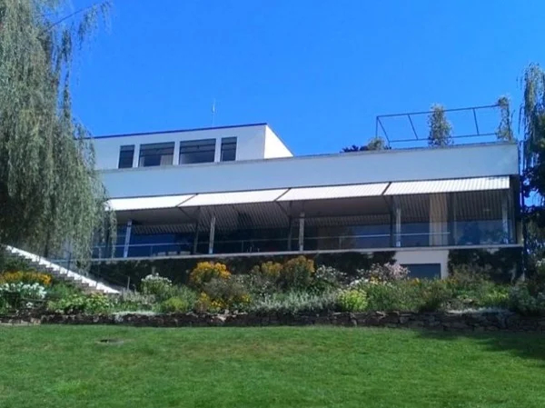 Brno - The Tugendhat Villa from outside