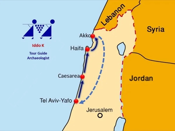 Israel's Coastline - Via Maris - an all Inclusive private tour