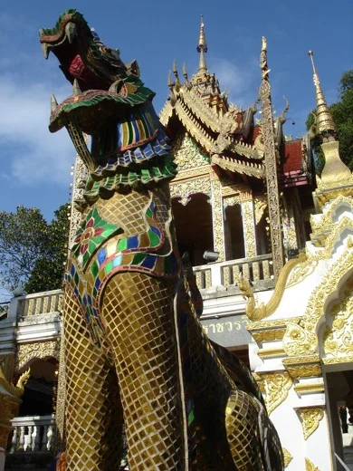 The Lion at Wat Prathat Doi Suthep Temple