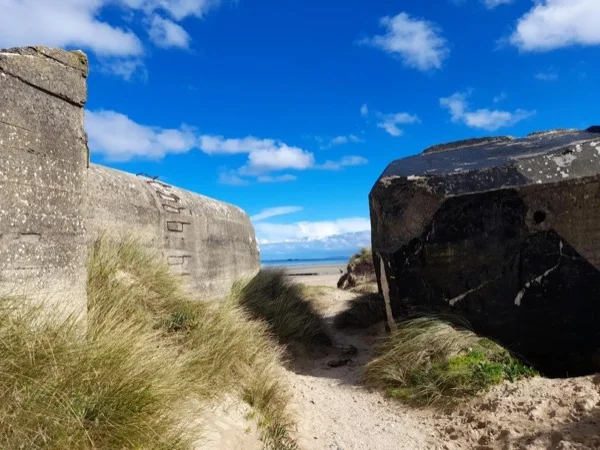 The Landing Beaches from Caen