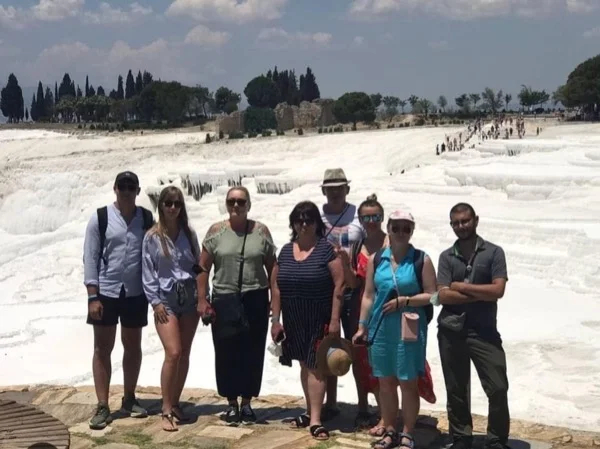 Cotton Castle: A Day Trip from Kusadasi Port to Pamukkale's Ancient Thermal Pools