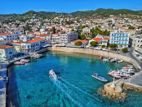 Explore enchanting views of Spetses with your local guide
