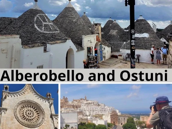 Ostuni and Alberobello guided tour departing from Brindisi- full day